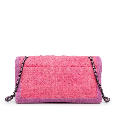 Chanel CC Tweed Shoulder Bag (SHG-8aH1NE)