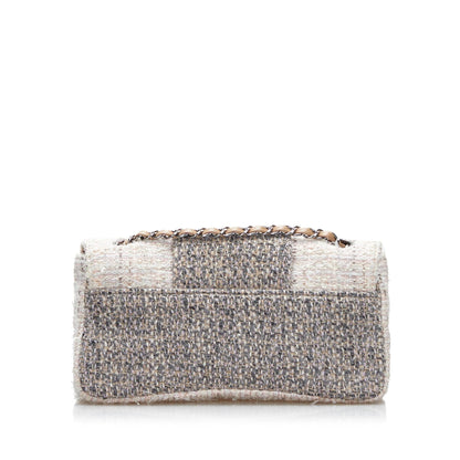 Chanel CC Tweed Single Flap Bag (SHG-5wHBEY)