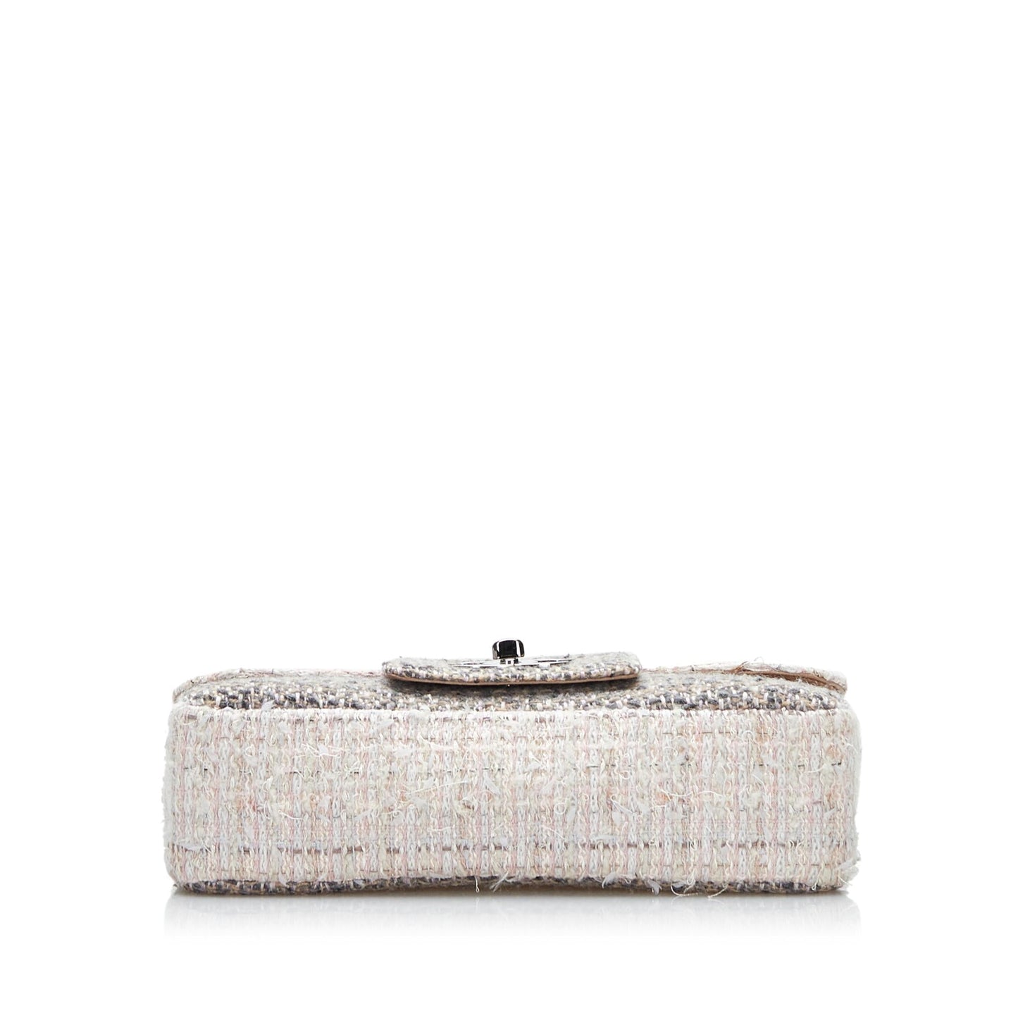 Chanel CC Tweed Single Flap Bag (SHG-5wHBEY)