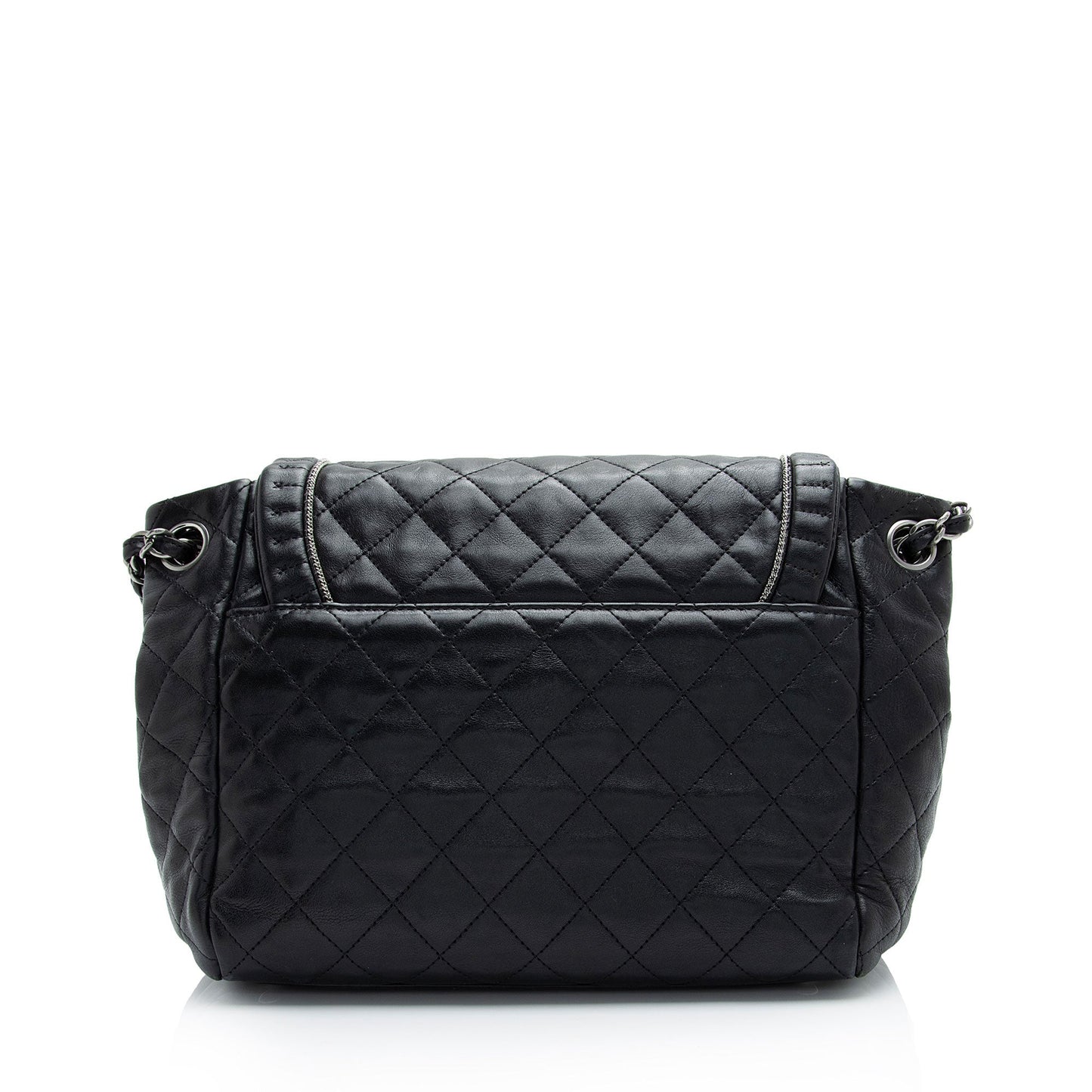 Chanel Calfskin Istanbul Flap Shoulder Bag (SHF-E8Y0Ku)