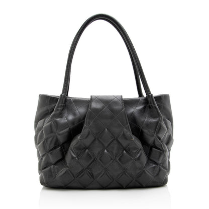 Chanel Calfskin Sloane Small Tote (SHF-17980)