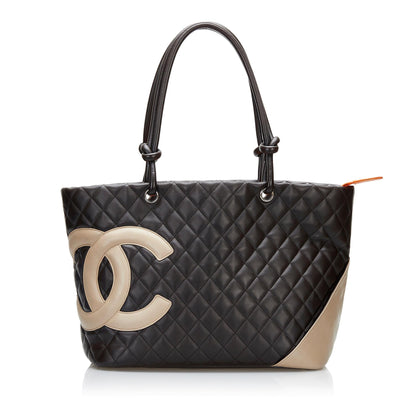 Chanel Cambon Ligne Tote (SHG-36541)