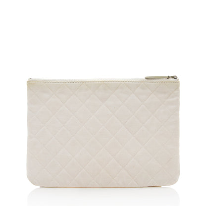 Chanel Canvas Coco Cuba Pouch - FINAL SALE (SHF-18094)