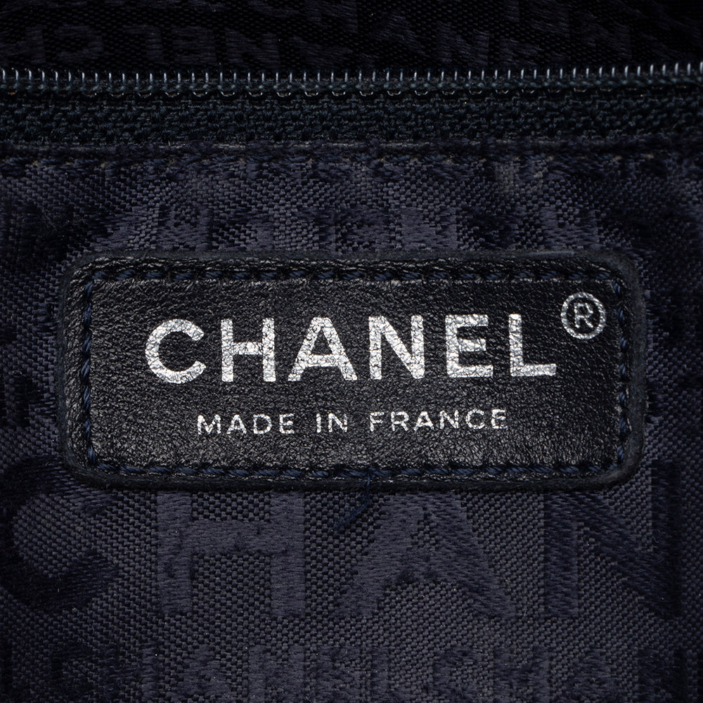 Chanel Canvas Medallion Tassel Tote (SHF-14100)