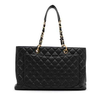 Chanel Caviar Grand Shopping Tote (SHG-w9qb9T)