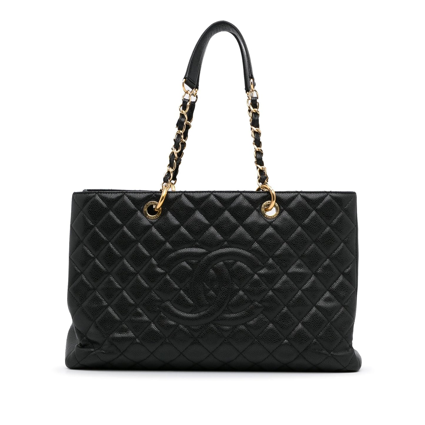 Chanel Caviar Grand Shopping Tote (SHG-w9qb9T)