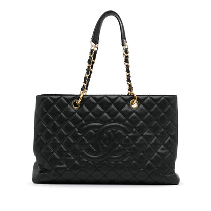 Chanel Caviar Grand Shopping Tote (SHG-w9qb9T)