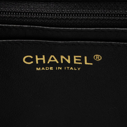 Chanel Caviar Leather Classic Jumbo Single Flap Bag (SHF-aj9aYt)