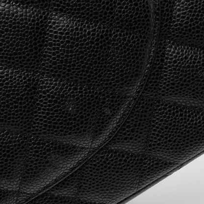 Chanel Caviar Leather Classic Maxi Double Flap Bag (SHF-ssGyC1)