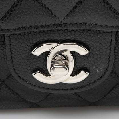 Chanel Caviar Leather Classic Medium Double Flap Bag - FINAL SALE (SHF-22835)