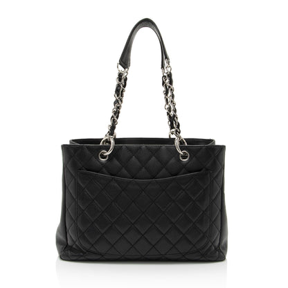 Chanel Caviar Leather Grand Shopping Tote (SHF-fYvFEO)