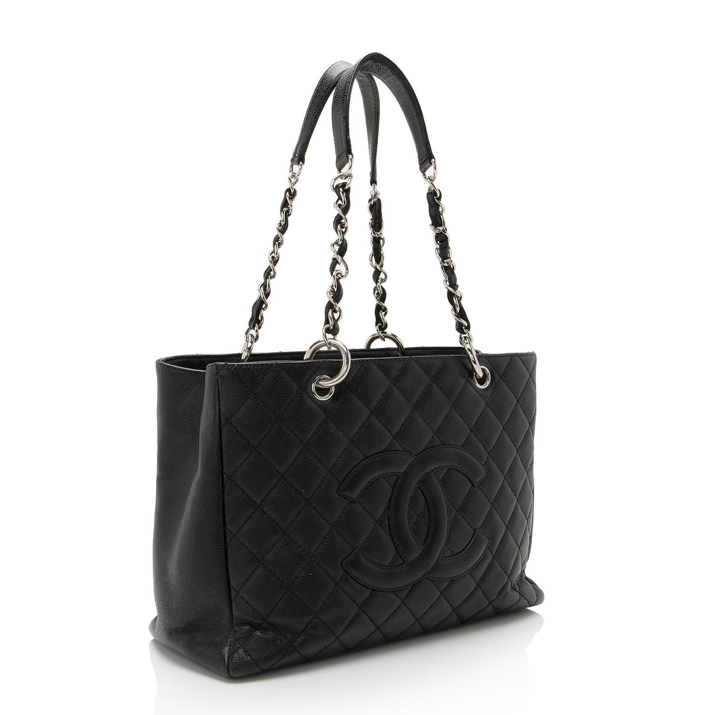 Chanel Caviar Leather Grand Shopping Tote (SHF-fYvFEO)