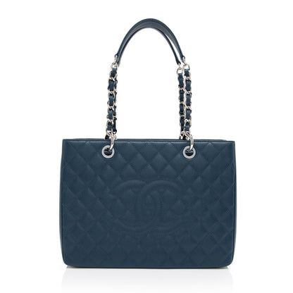 Chanel Caviar Leather Grand Shopping Tote (SHF-LA3Aga)