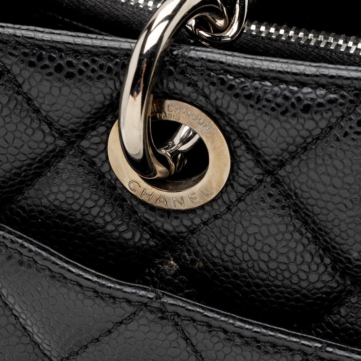 Chanel Caviar Leather Grand Shopping Tote (SHF-p8snbD)