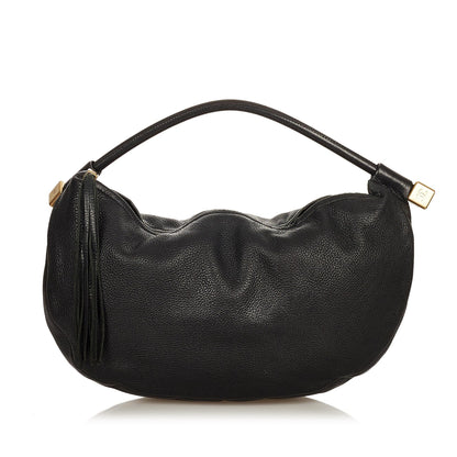 Chanel Caviar Leather Hobo Bag (SHG-27663)