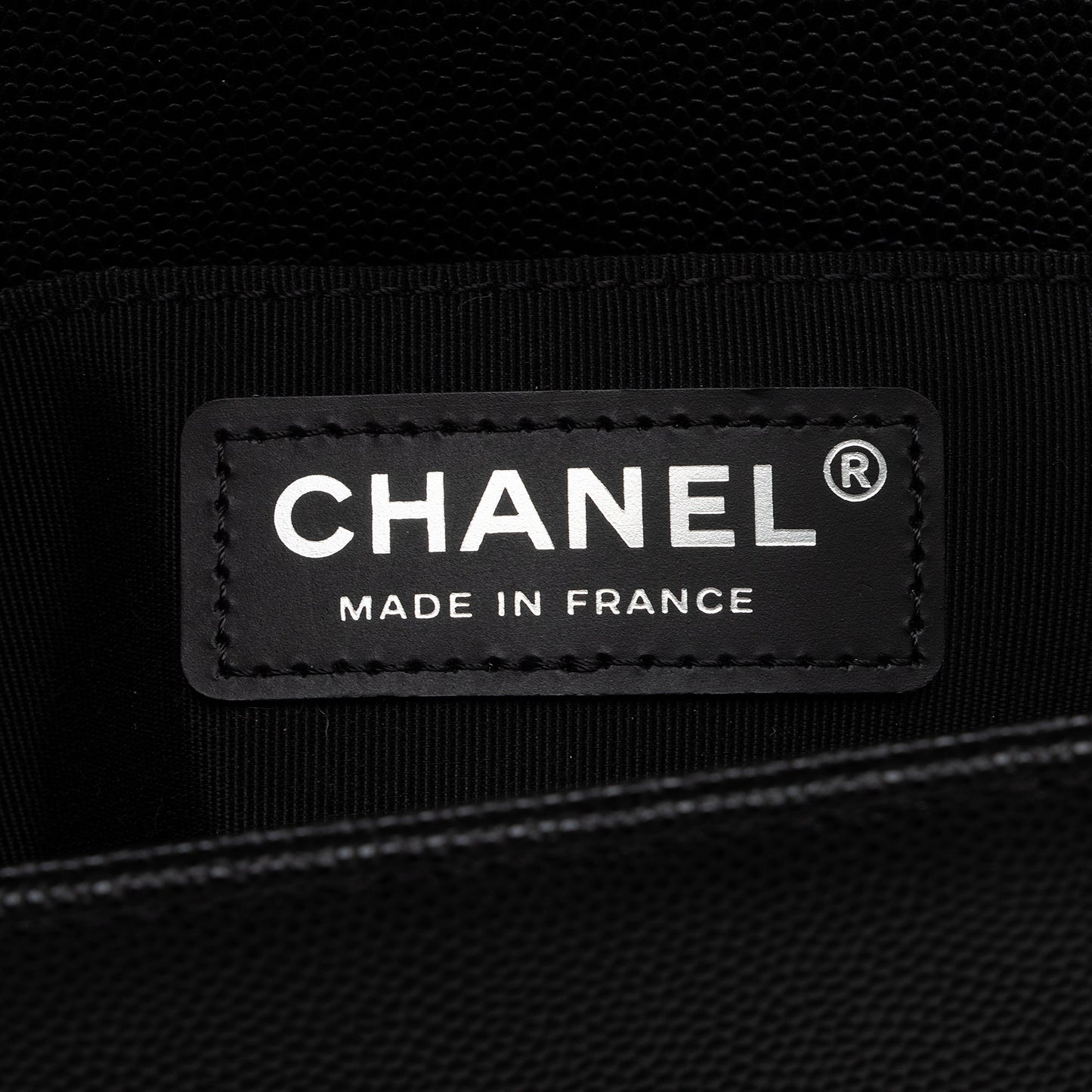 Chanel Caviar Leather Old Medium Boy Bag (SHF-22678)