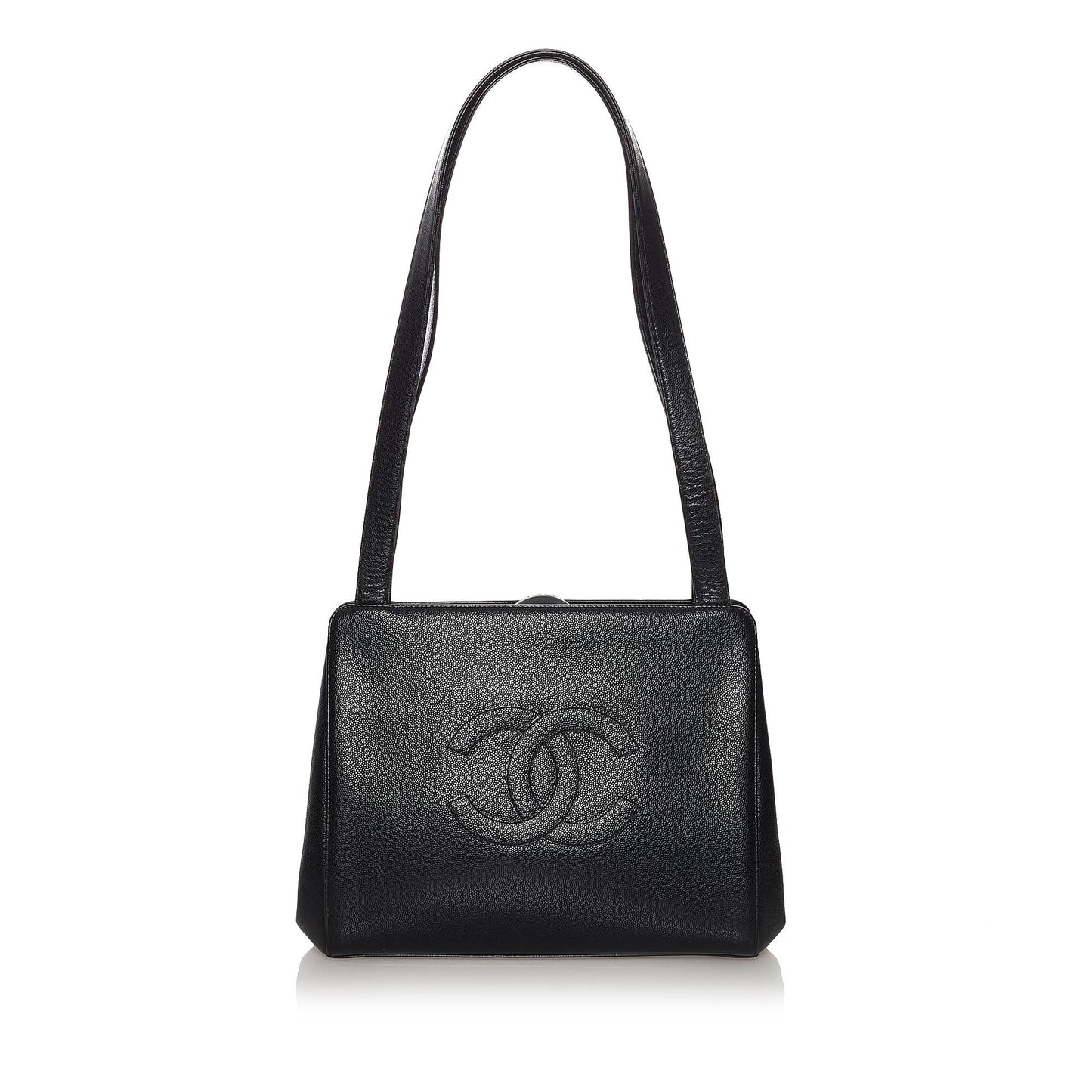 Chanel Caviar Leather Shoulder Bag (SHG-34657)