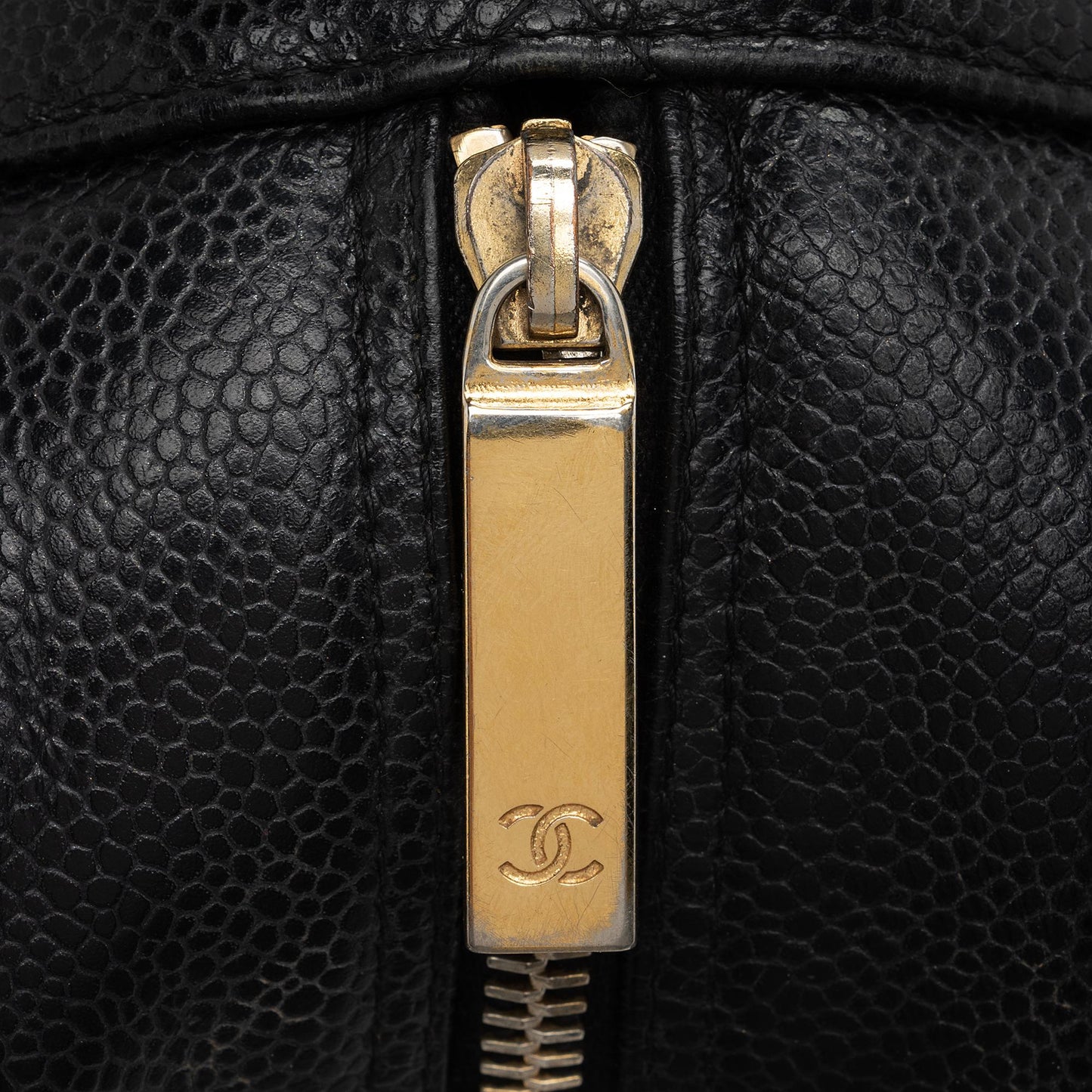 Chanel Caviar Leather Timeless CC Small Bowler Bag (SHF-SYECsY)