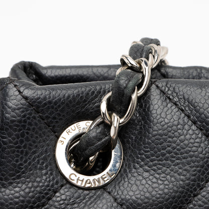 Chanel Caviar Leather Timeless CC Soft Large Tote (SHF-23601)