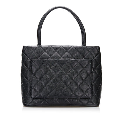 Chanel Caviar Medallion Tote Bag (SHG-37713)