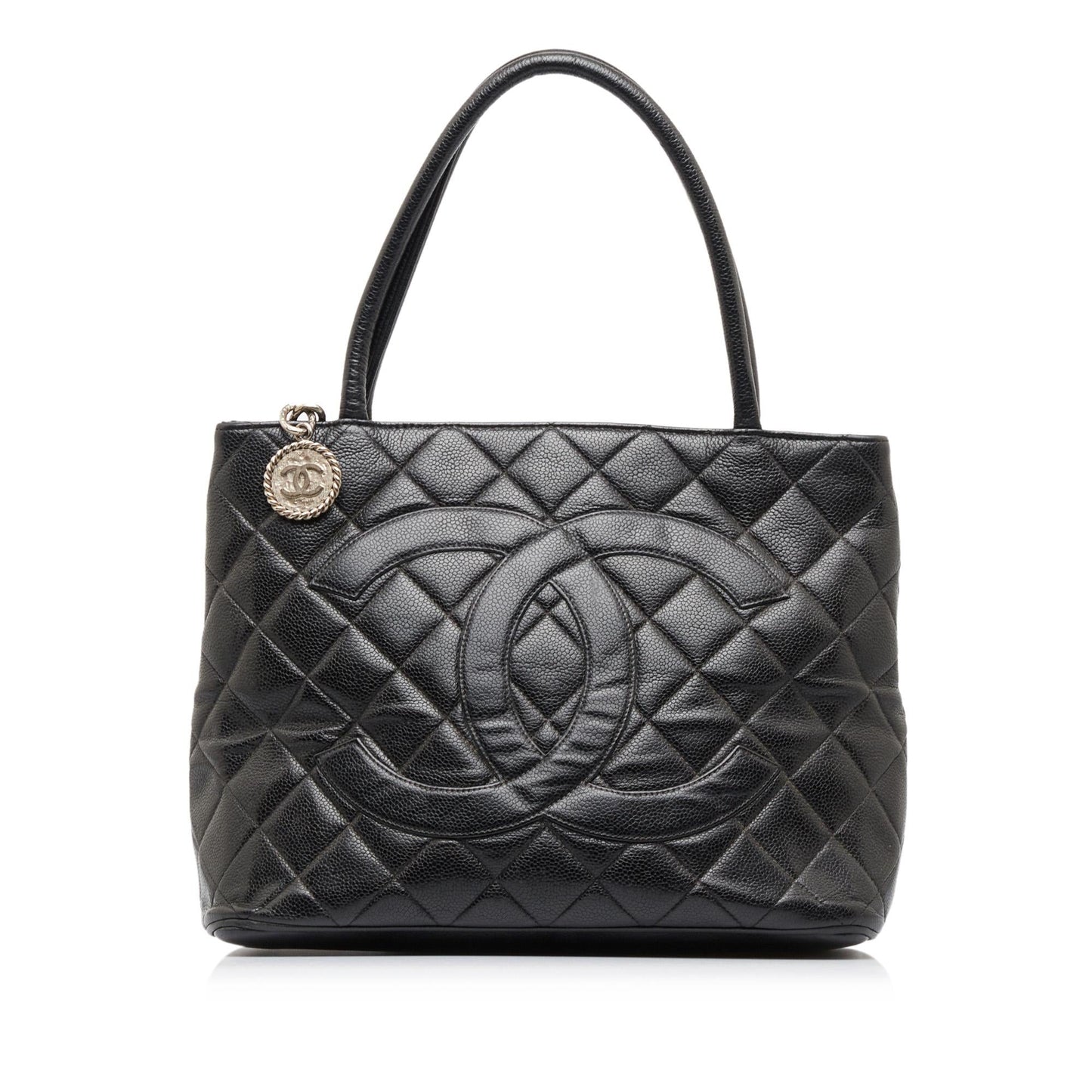 Chanel Caviar Medallion Tote Bag (SHG-fR3L7k)