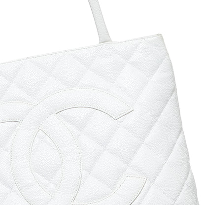 Chanel Caviar Medallion Tote (SHG-lGCrVT)