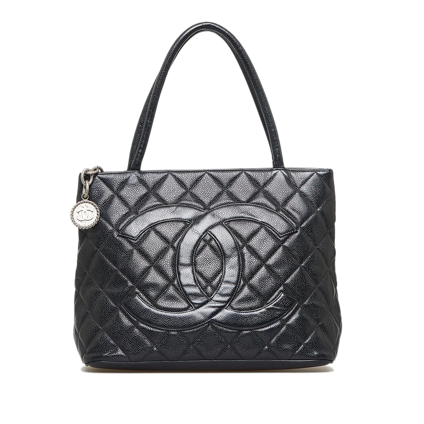 Chanel Caviar Medallion Tote (SHG-coQ4k7)