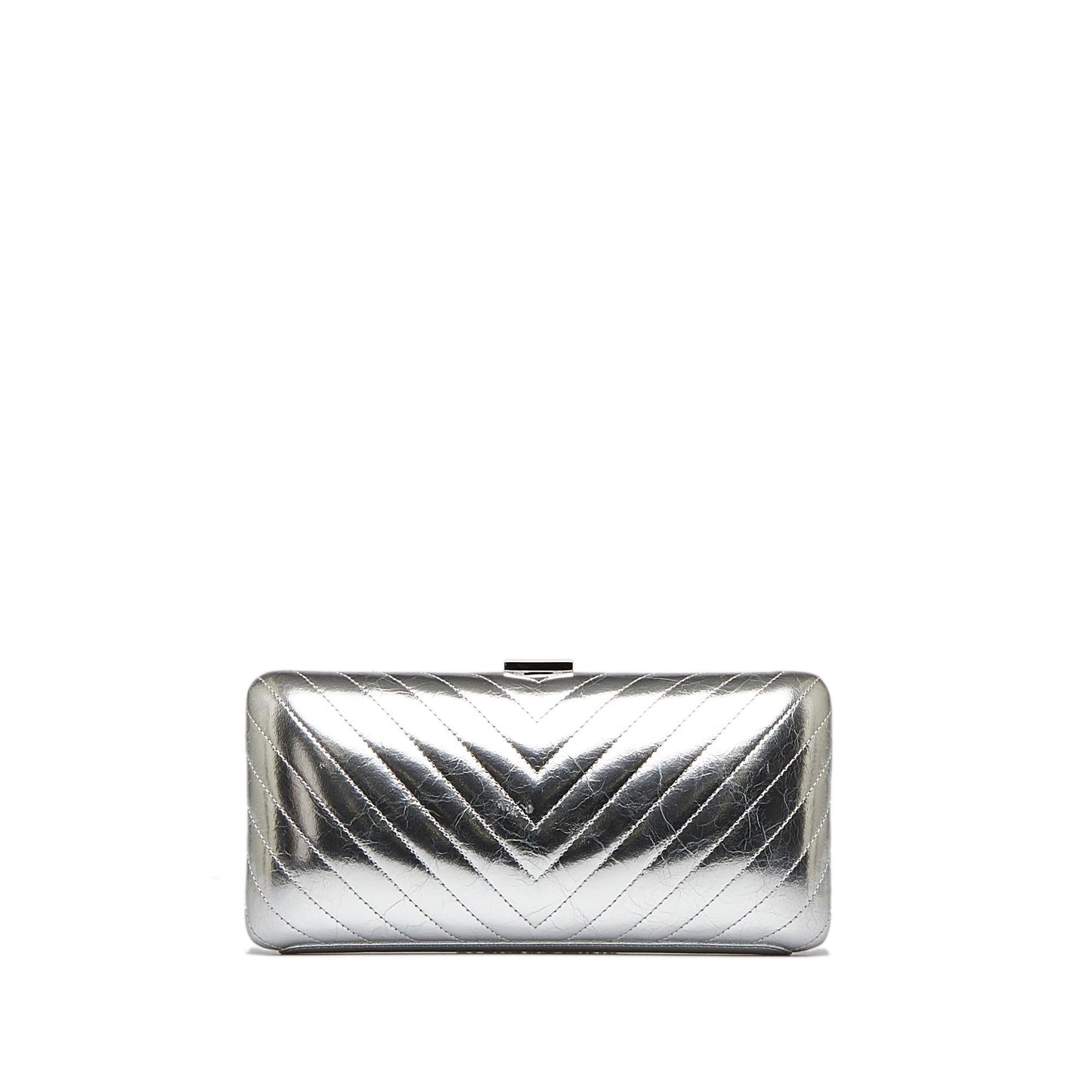 Chanel Chain Fringe Leather Clutch Bag (SHG-groSid)