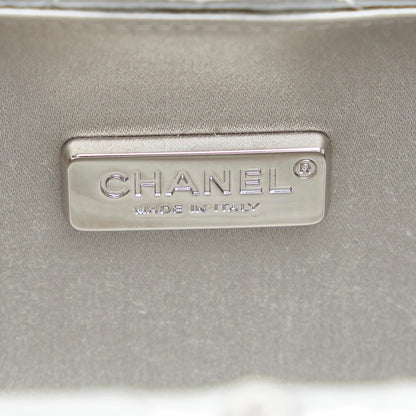 Chanel Chain Fringe Leather Clutch Bag (SHG-groSid)