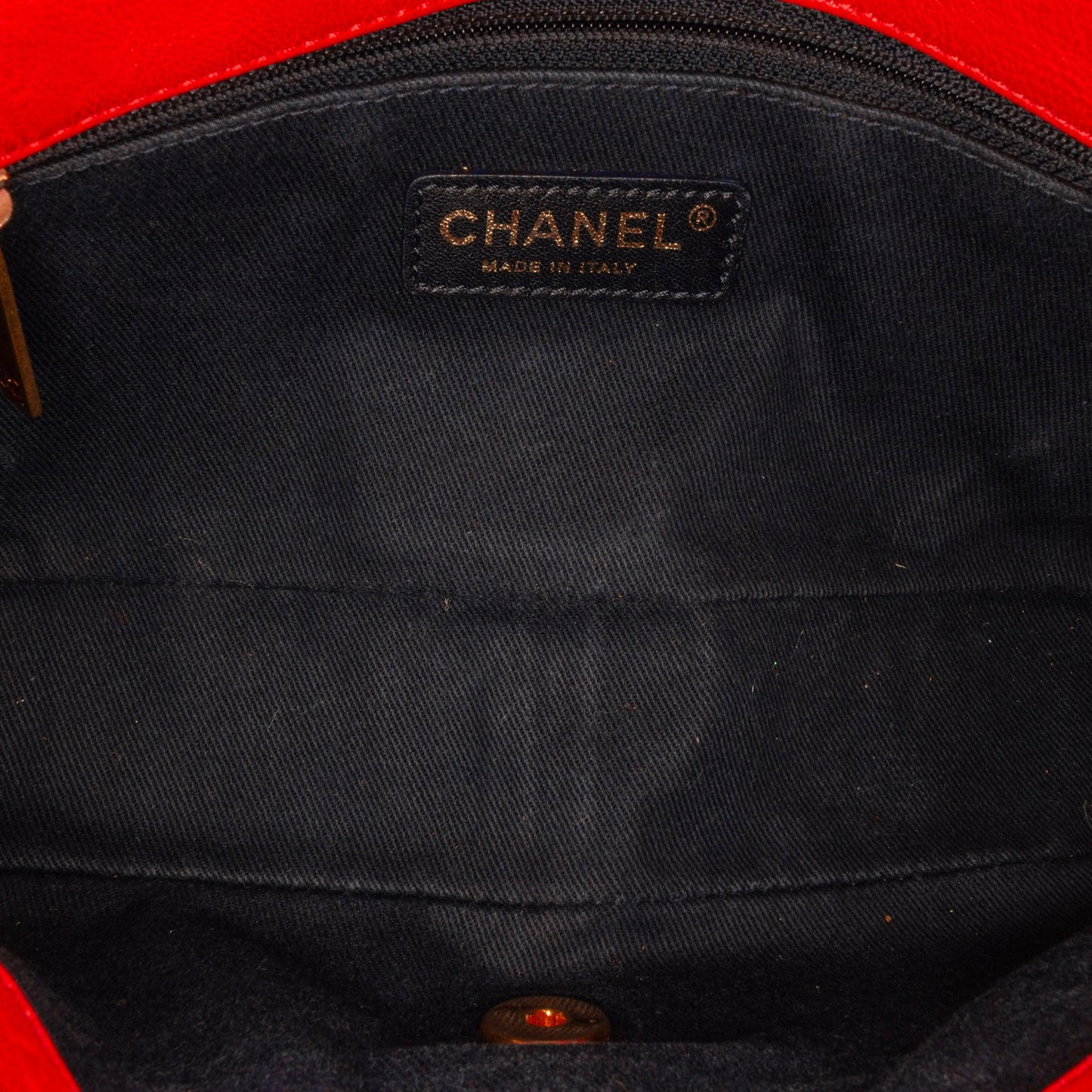 Chanel Chevron Lambskin Single Flap (SHG-prH5uG)