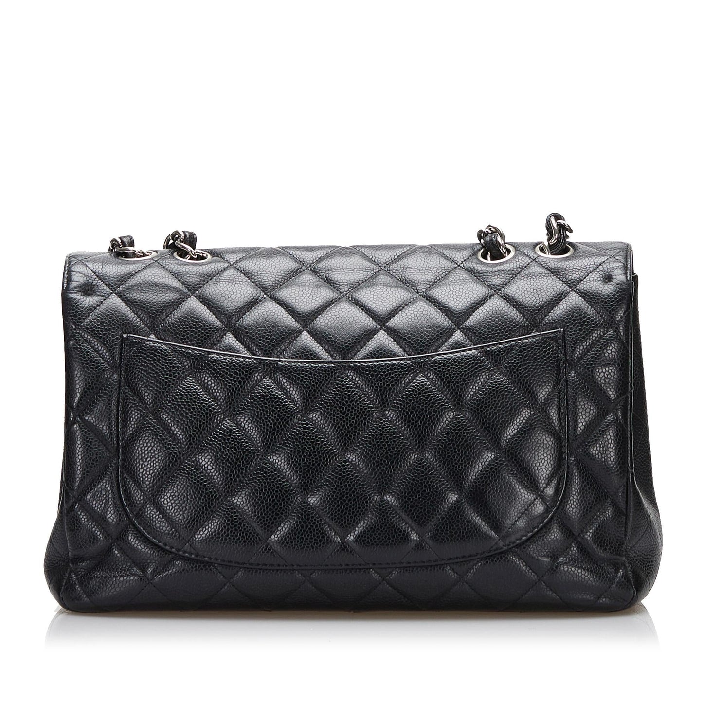 Chanel Classic Jumbo Caviar Single Flap (SHG-gQc9hE)