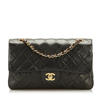 Chanel Classic Lambskin Double Flap (SHG-Mwbi9B)