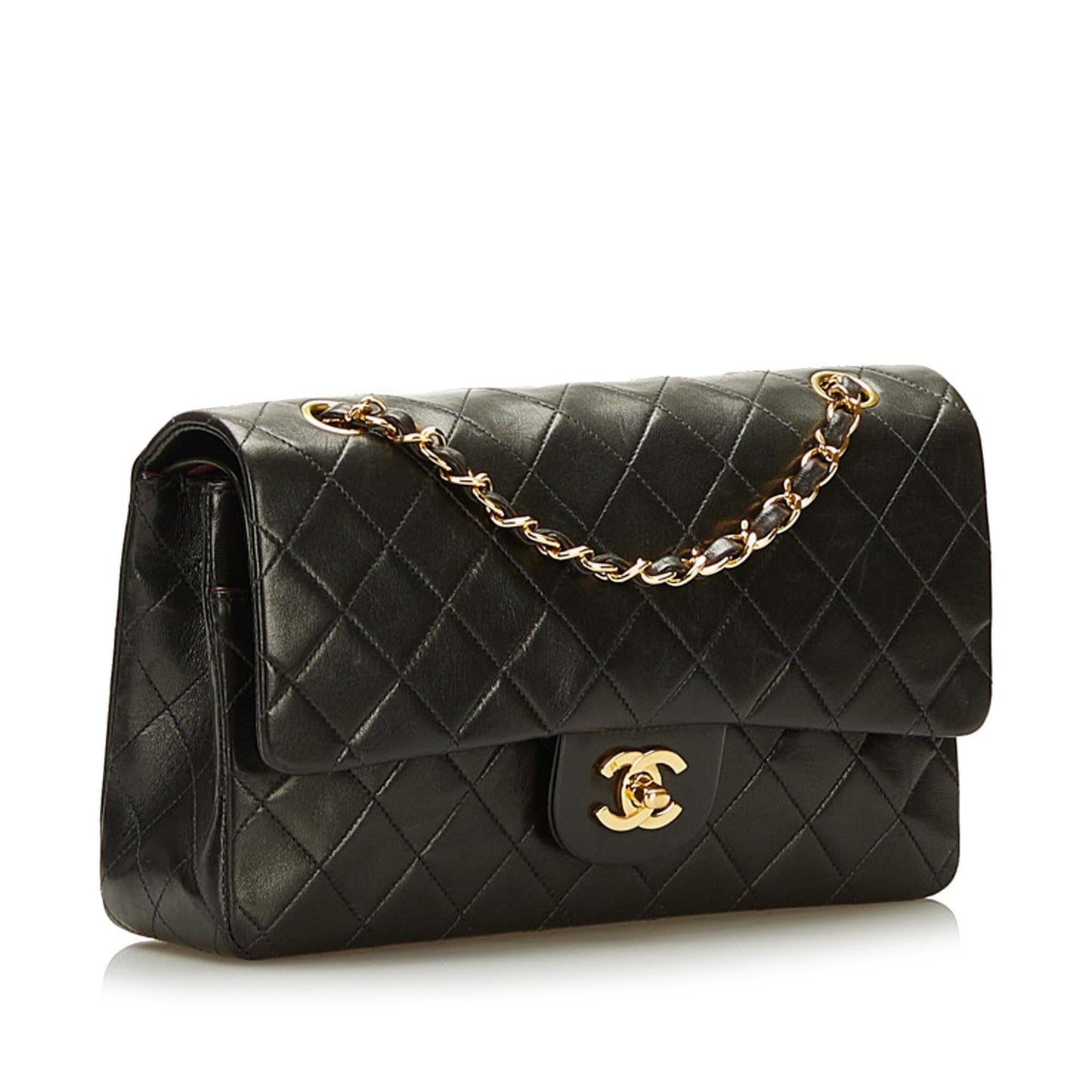 Chanel Classic Lambskin Double Flap (SHG-Mwbi9B)