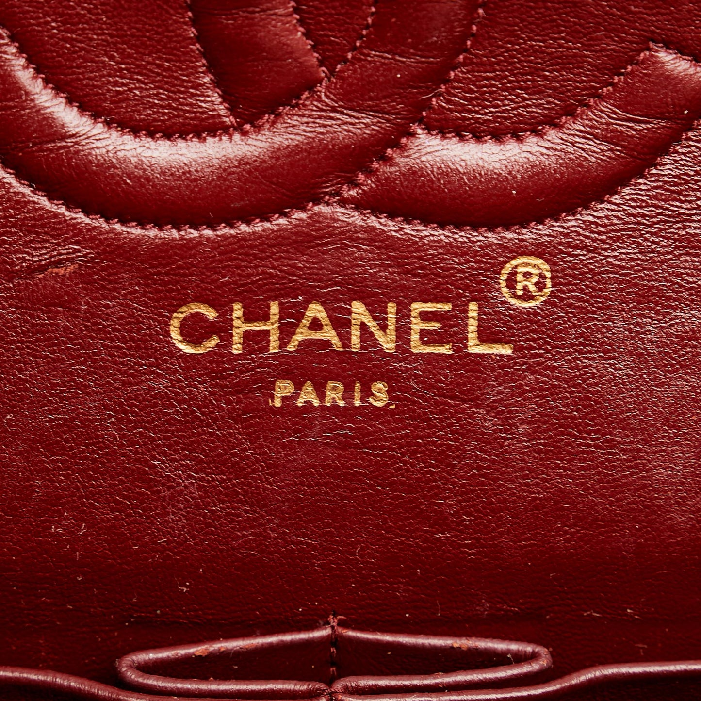 Chanel Classic Lambskin Leather Double Flap Bag (SHG-34550)