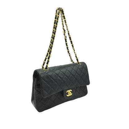 Chanel Classic Medium Lambskin Double Flap Bag (SHG-29598)