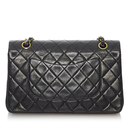 Chanel Classic Medium Lambskin Double Flap Bag (SHG-30783)