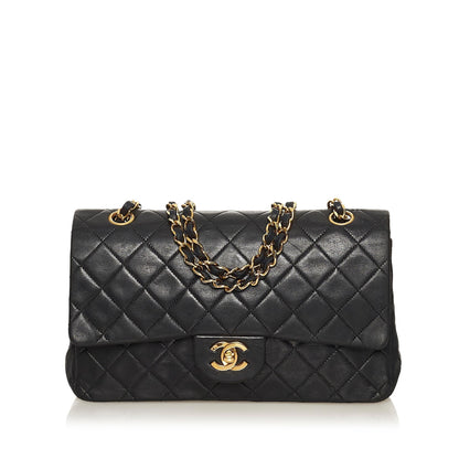 Chanel Classic Medium Lambskin Double Flap Bag (SHG-34612)