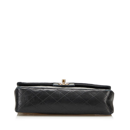 Chanel Classic Medium Lambskin Double Flap Bag (SHG-36391)