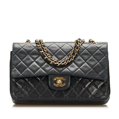 Chanel Classic Medium Lambskin Double Flap Bag (SHG-36391)