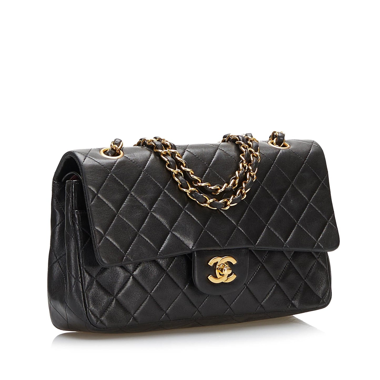 Chanel Classic Medium Lambskin Double Flap Bag (SHG-XJGYcz)