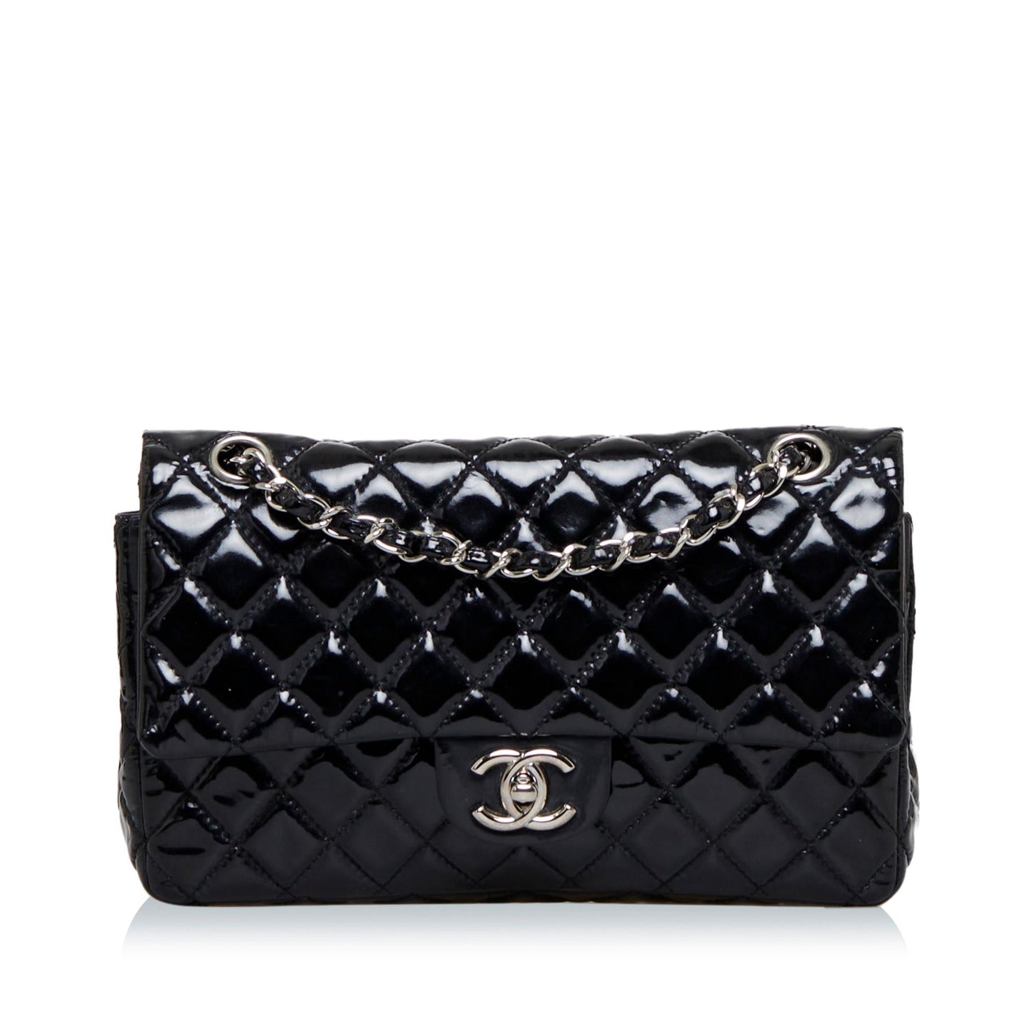 Chanel Classic Patent Double Flap (SHG-jxY7eP)