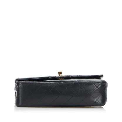 Chanel Classic Small Lambskin Double Flap (SHG-oElNPm)