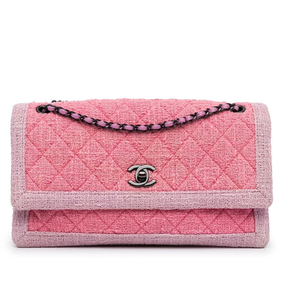 Chanel Classic Tweed Flap (SHG-3b04U4)