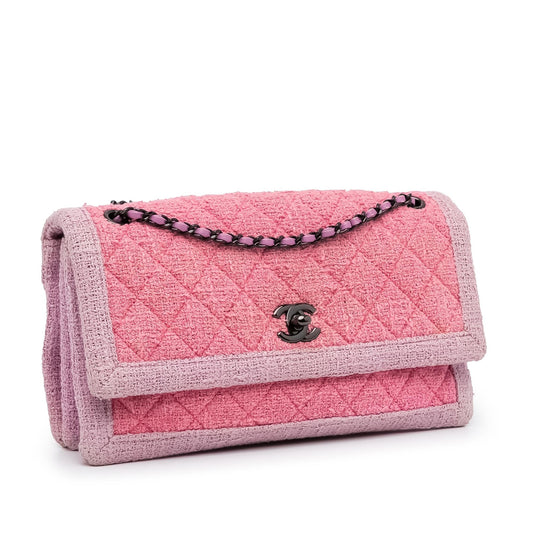 Chanel Classic Tweed Flap (SHG-3b04U4)