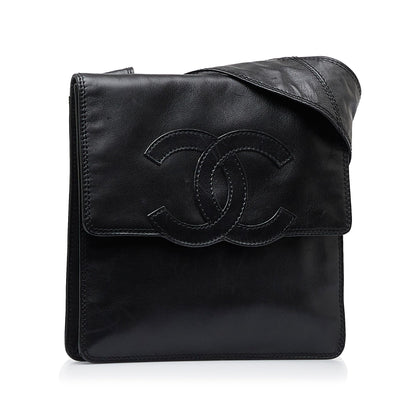 Chanel Coco Mark Leather Crossbody (SHG-jgnkfL)