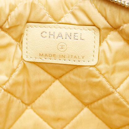 Chanel Deauville O-Case Raffia Clutch Bag (SHG-30795)