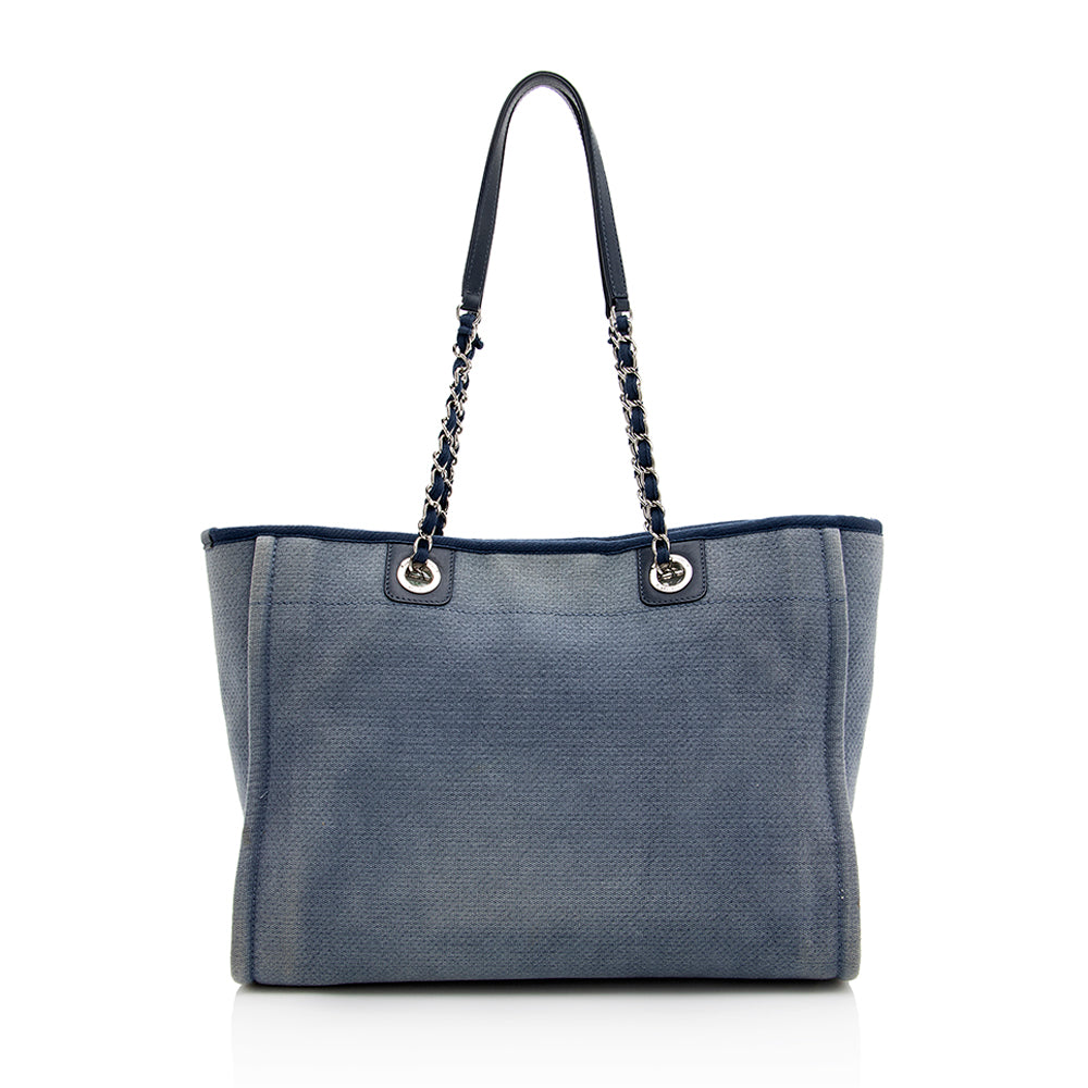 Chanel Denim Deauville Small Tote (SHF-19008)