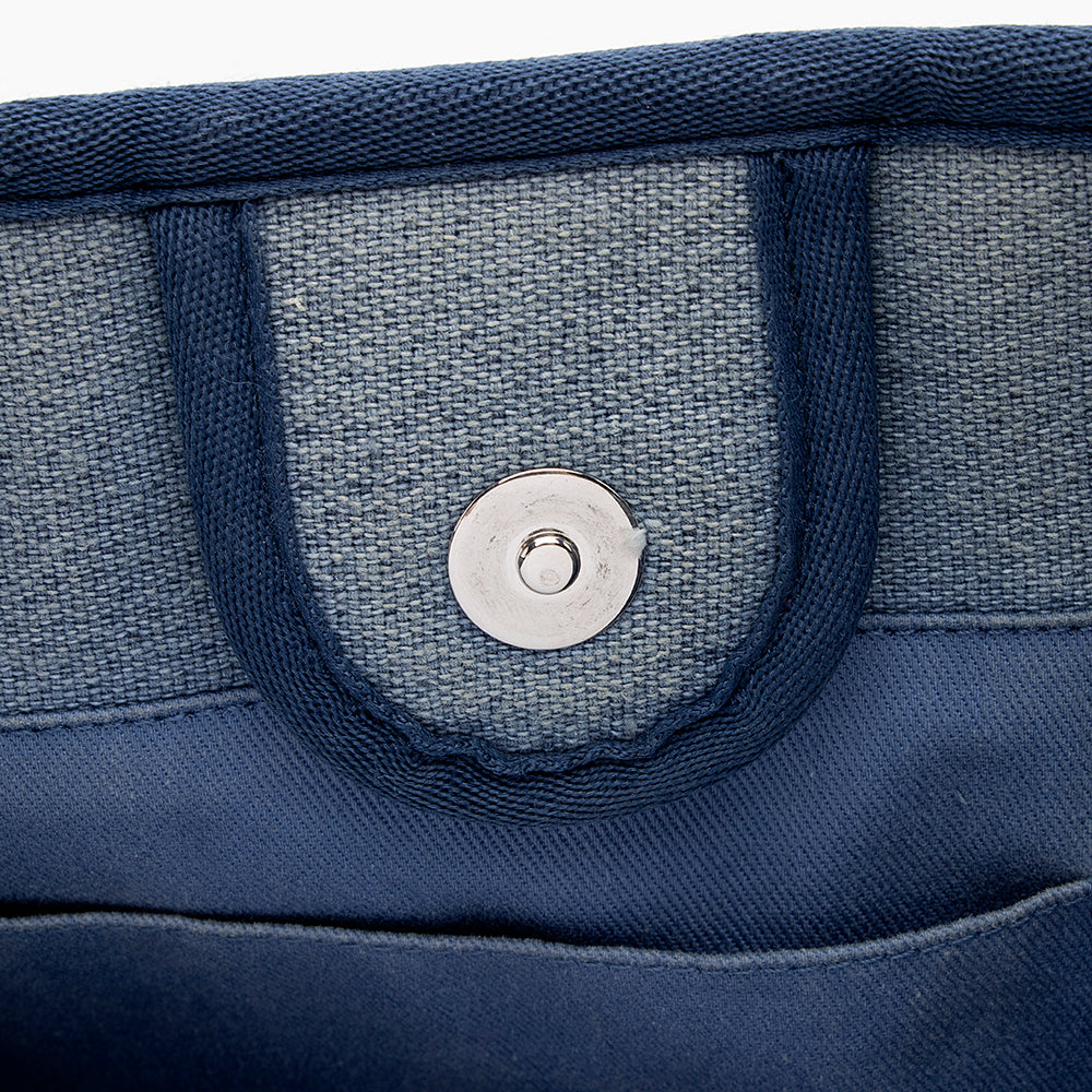 Chanel Denim Deauville Small Tote (SHF-19008)