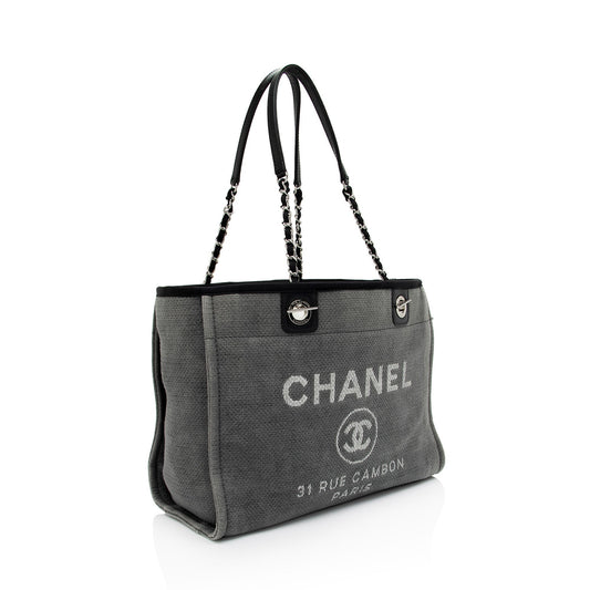 Chanel Denim Deauville Small Tote (SHF-TNnz1R)