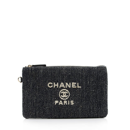 Chanel Denim Pochette (SHF-23560)